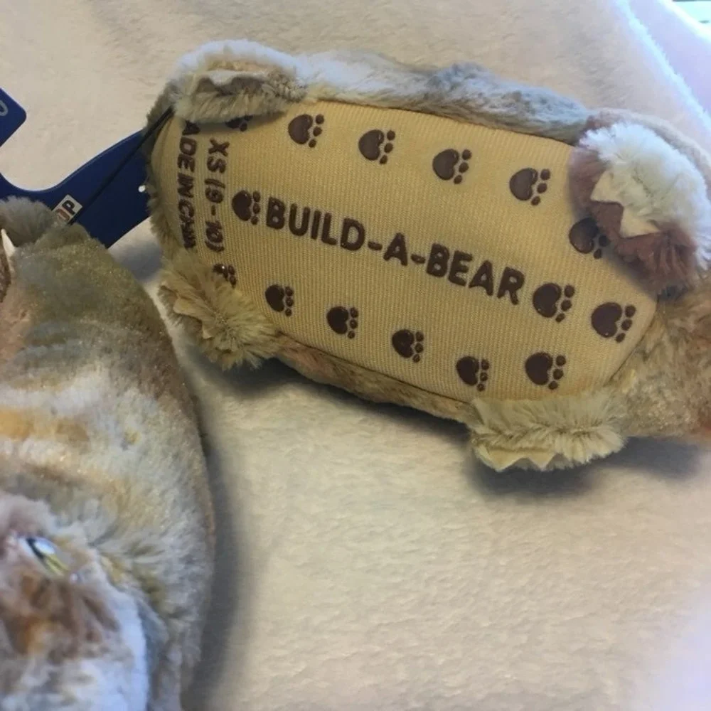 NWT Build a Bear Workshop Slippers‎ Dino Dinosaur 9/10